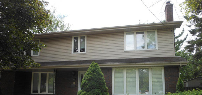 Before image of house in Hamilton Ontario