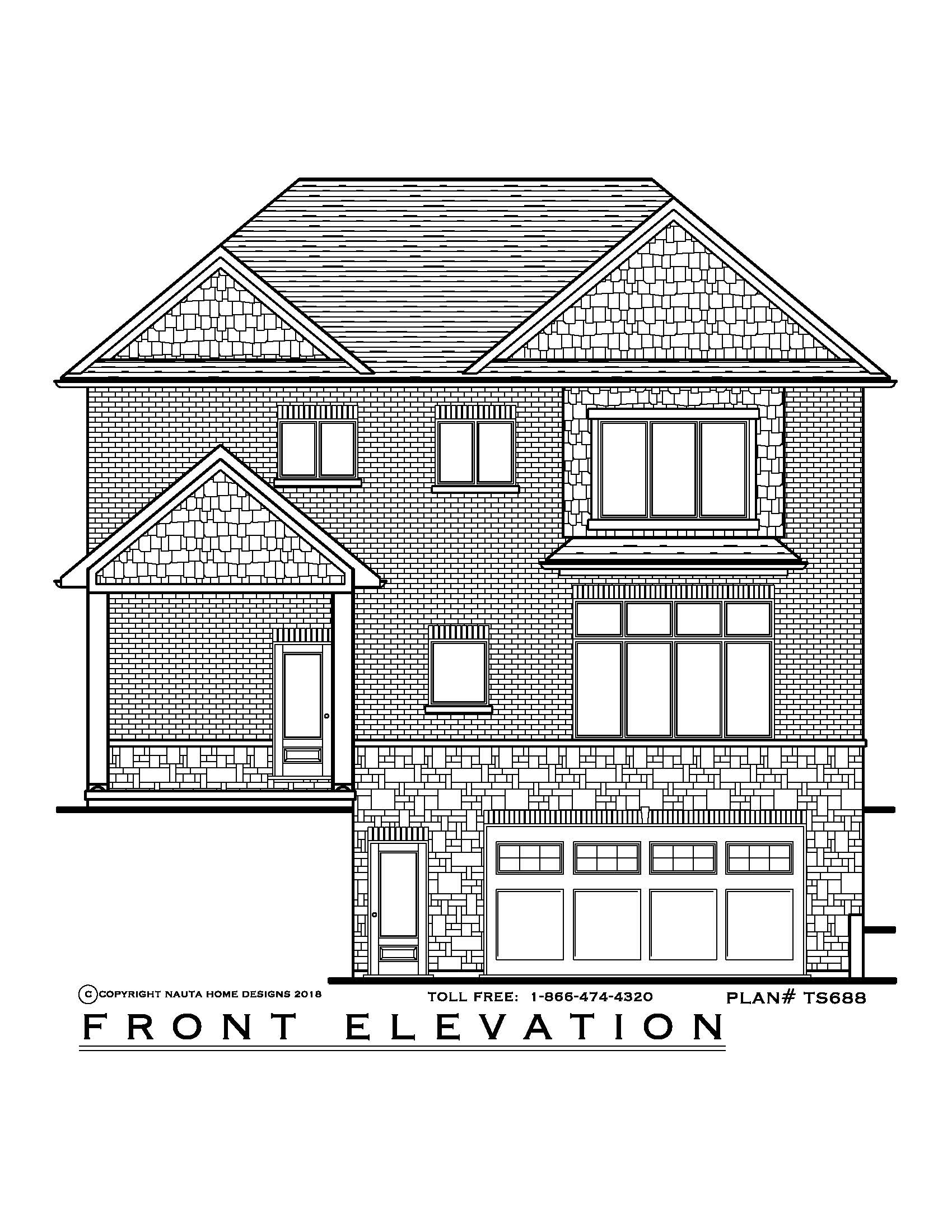TS688 Custom Designed House Plan Nauta Home Designs