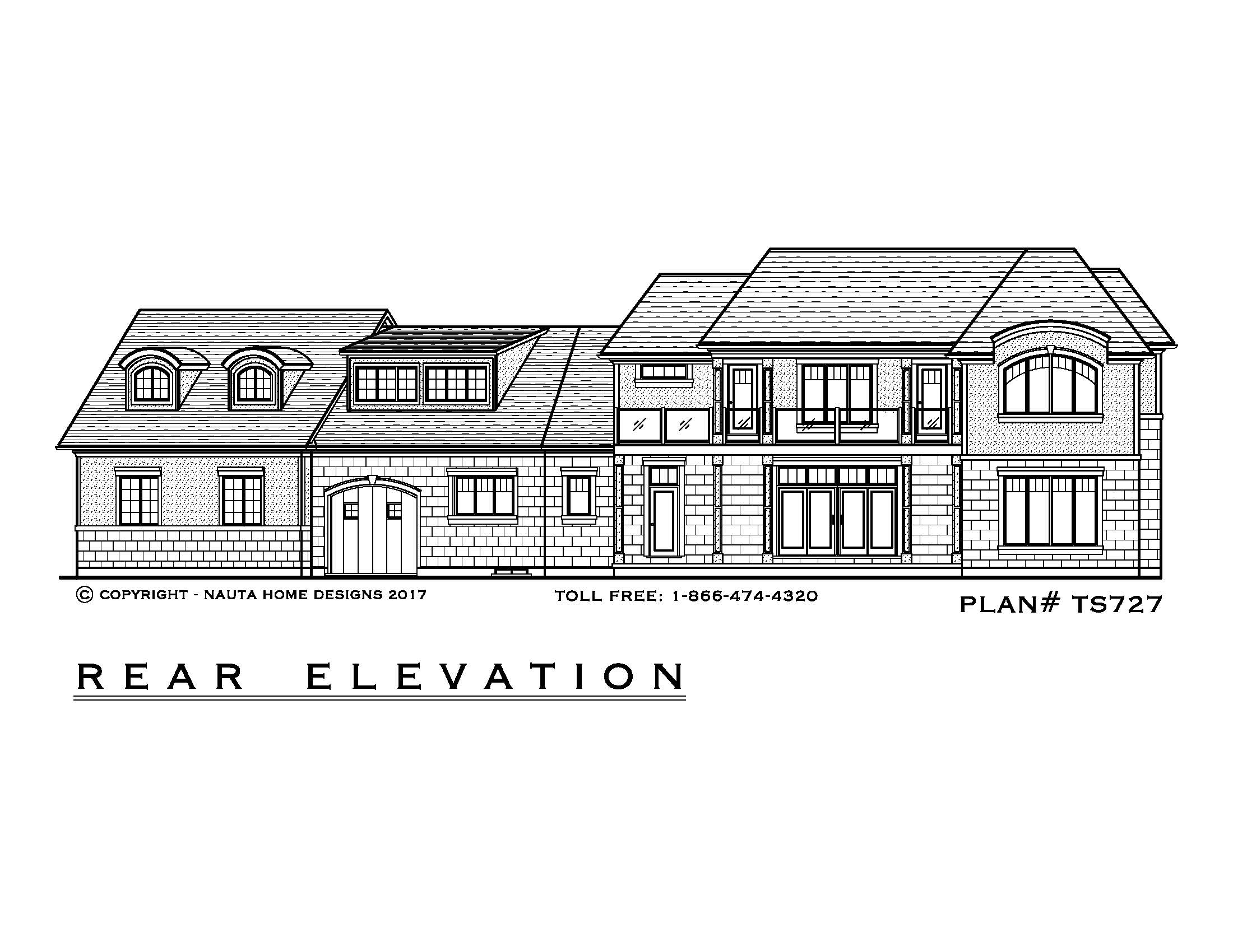 TS727 Custom Designed House Plan Nauta Home Designs