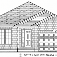 Bungalow House Plan BN253 Front Elevation