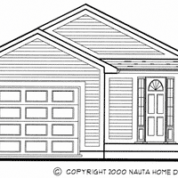Bungalow House Plan BN123 Front Elevation