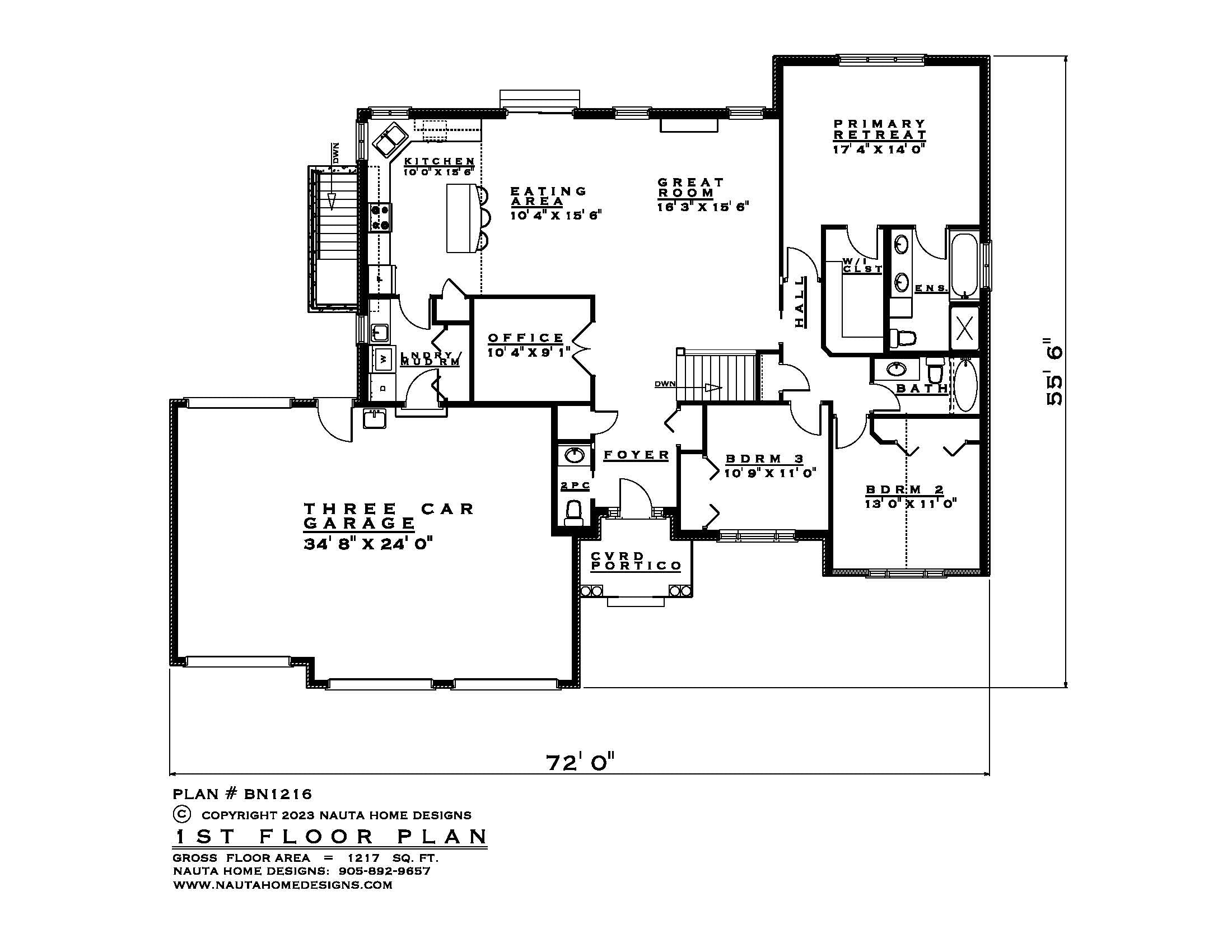 Bn1216 Nauta Home Designs