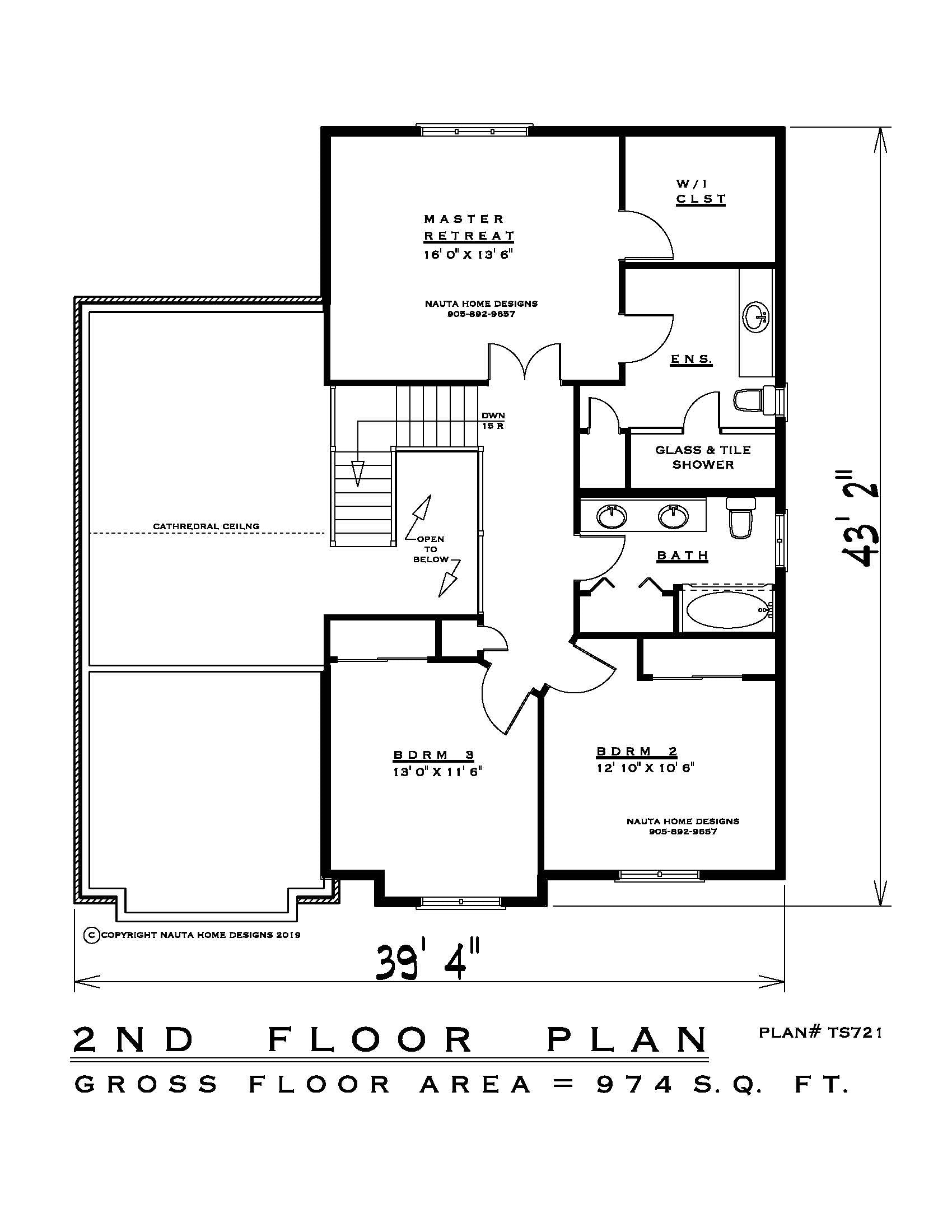 TS721 Custom Designed House Plan Nauta Home Designs