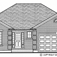 Bungalow House Plan, BN285 Front Elevation