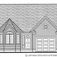 Bungalow House Plan BN138 Front Elevation